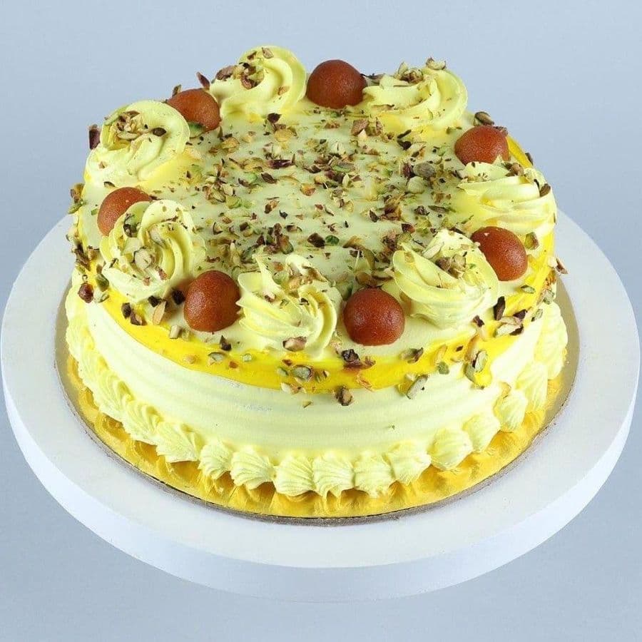 Royal Gulab Jamun Cake