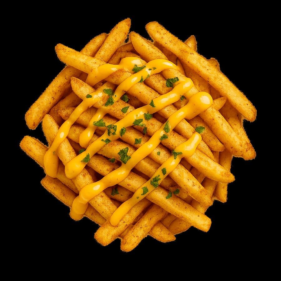 Cheesy Peri-Peri Fries