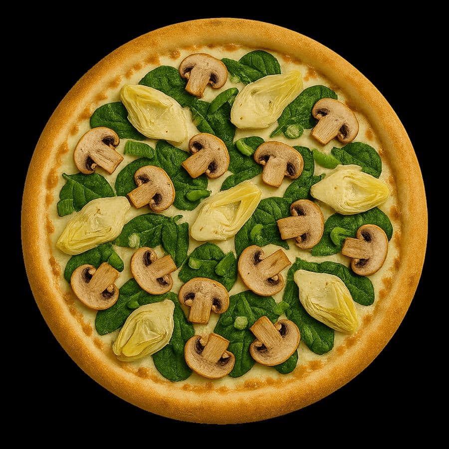 Creamy Artichoke Pizza